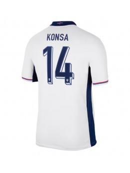 England Ezri Konsa #14 Heimtrikot EM 2024 Kurzarm